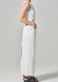 Hot - Circolo Reworked Maxi Skirt - Cannoli Long Skirts | Denim