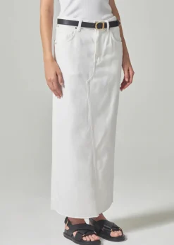 Hot - Circolo Reworked Maxi Skirt - Cannoli Long Skirts | Denim
