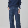 Outlet - Delena Cargo - Alma High-Rise | Denim