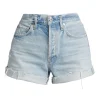 Outlet - Frieda Cuffed Denim Shorts - Montrose Denim | All Denim