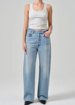 Sale - Gwendoline Scrunch Jean - Dakota Flare | Denim
