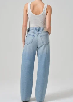 Sale - Gwendoline Scrunch Jean - Dakota Flare | Denim