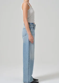 Sale - Gwendoline Scrunch Jean - Dakota Flare | Denim