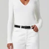 New - Helsa Deep v Bodysuit - Pashmina Bodysuits
