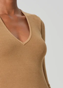 Discount - Helsa Deep v Bodysuit - Marcona Bodysuits