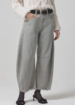 New - Horseshoe Jean - Cinder Flare | Crop
