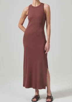 Best - Isabel Tank Dress - Mink Dresses | Midi