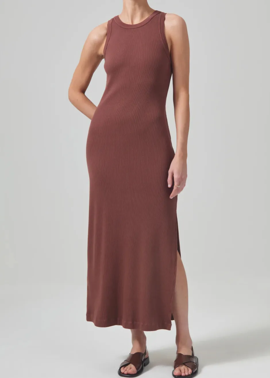 Best - Isabel Tank Dress - Mink Dresses | Midi