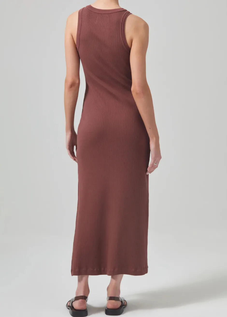 Best - Isabel Tank Dress - Mink Dresses | Midi