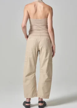 Online - Marcelle Low Slung Easy Cargo - Taos Sand Pants
