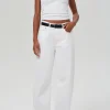 Clearance - Miro Relaxed Jean - Soft White High-Rise | Denim
