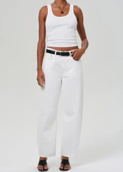 Clearance - Miro Relaxed Jean - Soft White High-Rise | Denim