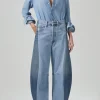 Hot - Pieced Horseshoe Jean - Fracture High-Rise | Denim