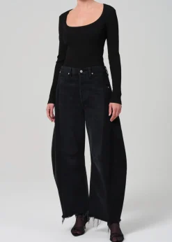 Best - Pieced Horseshoe Jean - Stout High-Rise | Denim