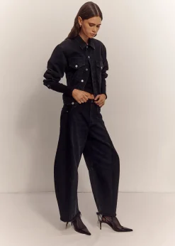 Best - Pieced Horseshoe Jean - Stout High-Rise | Denim