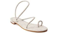 Outlet - Romelide Sandal - Beige Viper Shoes