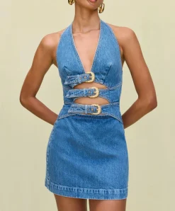 New - Anice Dress - Stone Wash Mini Dresses | Dresses