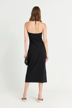 Fashion - Castila Dress - Black Dresses | Midi