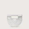 Best - Gaia’s Ark Nano Crossbody - Shiny Silver Handbags