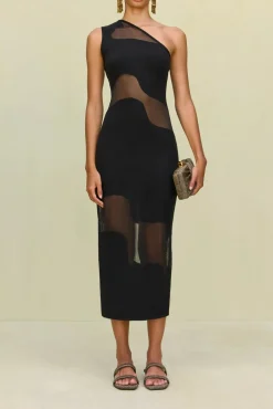 Best - Kalila Knit Dress - Black Mini Dresses | Dresses