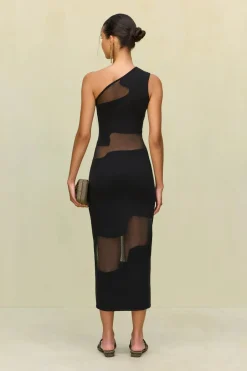 Best - Kalila Knit Dress - Black Mini Dresses | Dresses