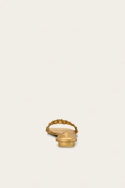 Outlet - Maya Sandal - Brass Shoes