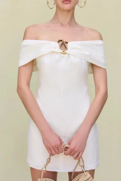 New - Sawyer Dress - Off White Mini Dresses | Dresses