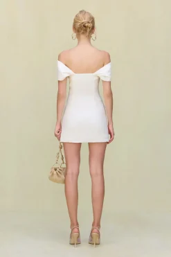 New - Sawyer Dress - Off White Mini Dresses | Dresses
