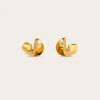 Clearance - Shira Earring - Shiny Brass Jewelry