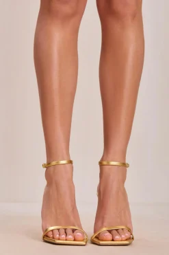 New - Sunella Sandal - Gold Shoes
