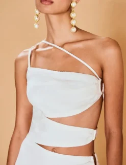 Clearance - Terese Gown - White Dresses | Long Dresses