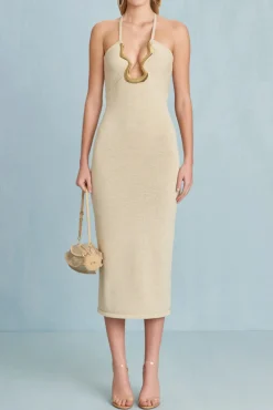 New - Valma Knit Dress - Beach Dresses | Midi