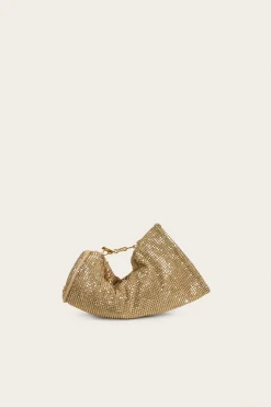 Outlet - Viera Rhinestone Wristlet - Sand Dollar Handbags