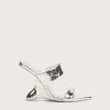 Discount - Yara Sandal - Silver Shoes