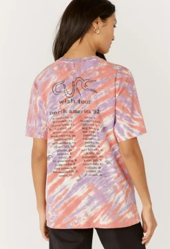 Best - The Cure Wish Tour Weekend Tee - Midsummer Tie Dye Graphic Tees