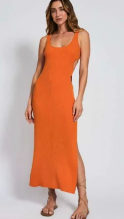 Hot - Avani Dress - Tangerine Dresses | Long Dresses