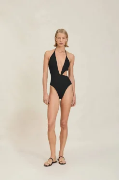 Discount - Azaria Full Piece - Black One Piece