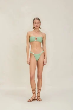 Hot - Carla Bottom - Seafoam Bikini