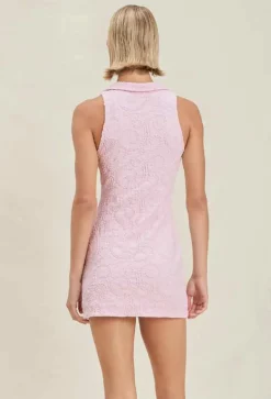 Hot - Collins Dress - Pink Swirl Coverups