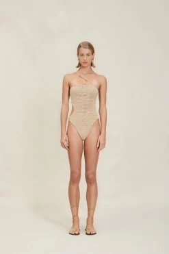 Online - Electra Full Piece - Raffia One Piece