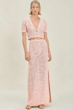 New - Haisley Skirt - Light Pink Coverups