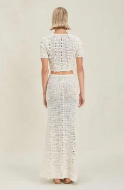 Hot - Haisley Skirt - Off-White Coverups