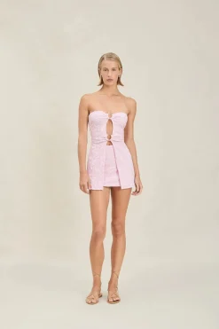 Discount - Jace Skirt - Pink Swirl Coverups | Mini Skirts