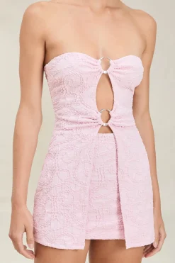 Sale - Joy Top - Pink Swirl Coverups