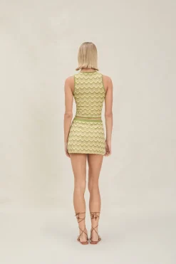 Discount - Lane Skirt - Pistachio Coverups