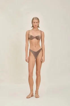 Discount - Lee Bottom - Sepia Bikini