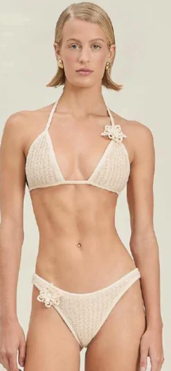 Clearance - Nash Top - Oat Milk Bikini