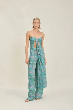 Hot - Peony Top - Watercolor Coverups