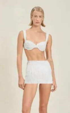 Best - Pikka Skirt - Cream Crinkle Coverups