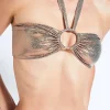 Outlet - Reese Top - Bronze Boa Bikini